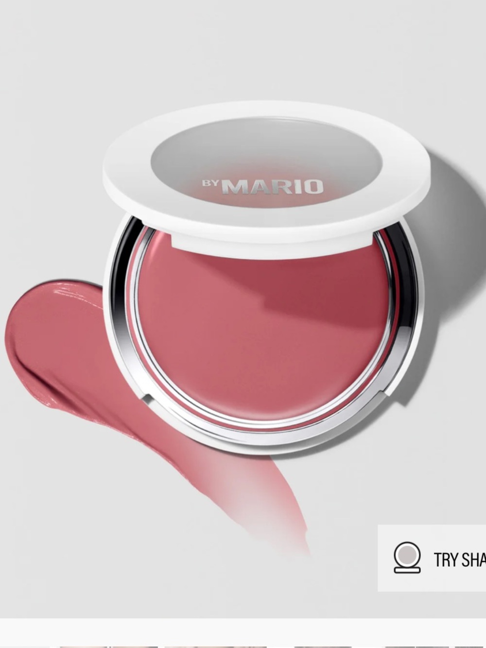 Makeup by Mario Soft Pop Plumping Blush Veil in Rose Crush